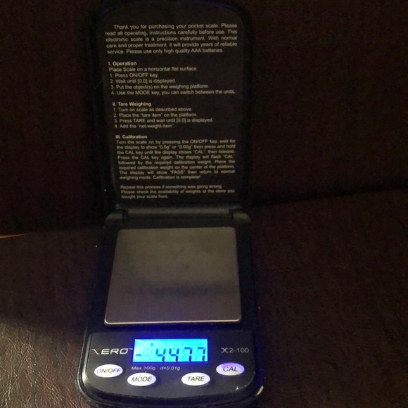 Professional Digital Mini Scale - Black - Picture 1 of 3